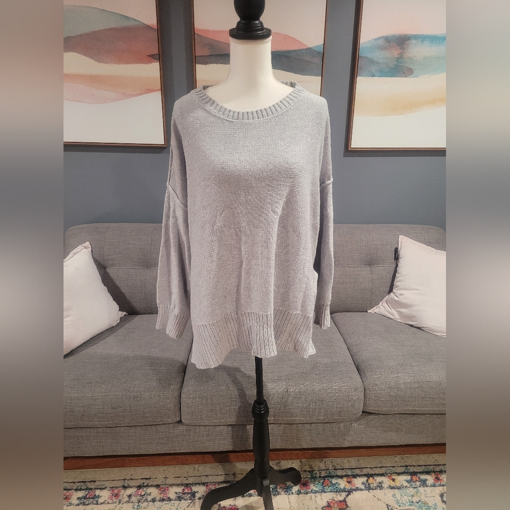 Aerie L Oversized crewneck sweater